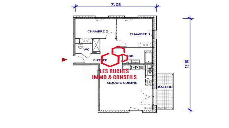 Ma-Cabane - Vente Appartement Valenciennes, 65 m²