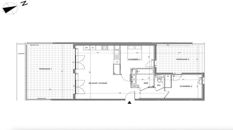Ma-Cabane - Vente Appartement Vallauris, 65 m²