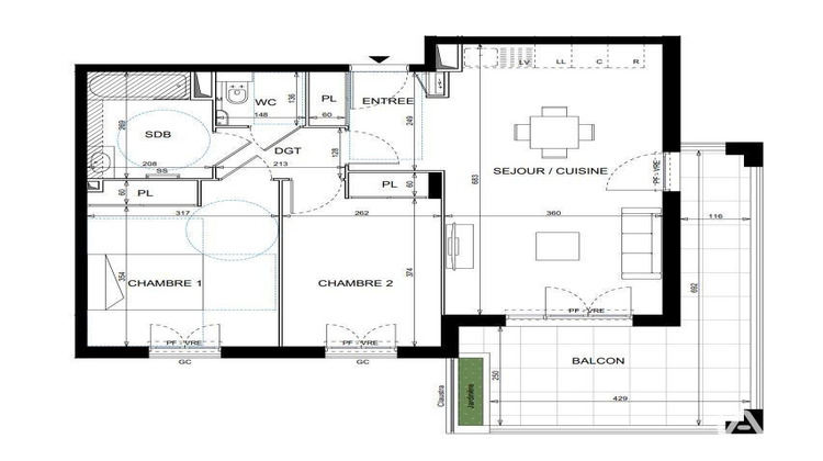 Ma-Cabane - Vente Appartement Vallauris, 64 m²