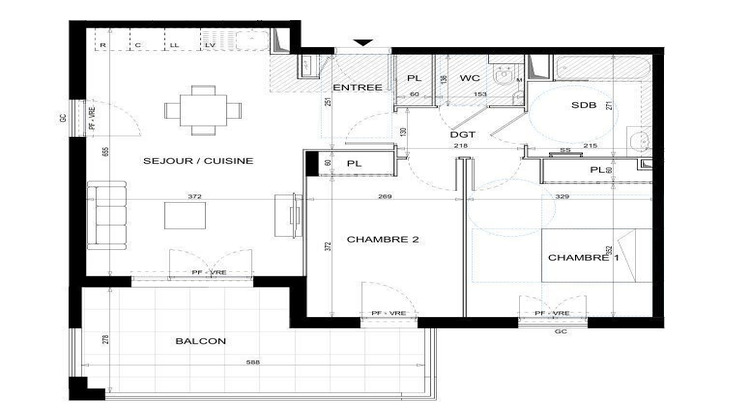 Ma-Cabane - Vente Appartement Vallauris, 63 m²