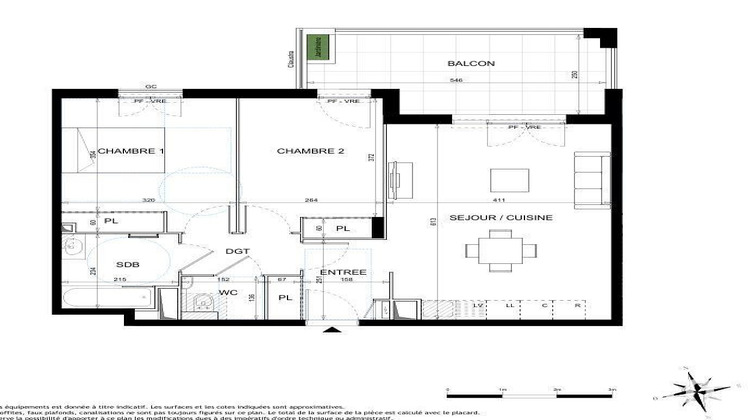 Ma-Cabane - Vente Appartement Vallauris, 64 m²