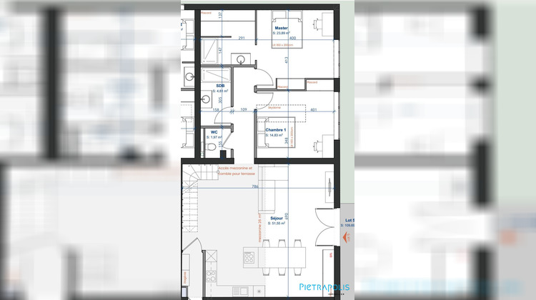 Ma-Cabane - Vente Appartement Valleiry, 110 m²