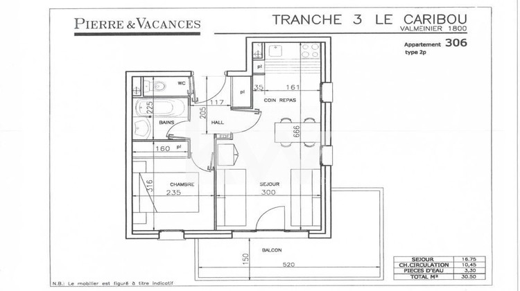 Ma-Cabane - Vente Appartement Valmeinier, 30 m²