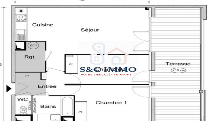 Ma-Cabane - Vente Appartement Valras-Plage (), 67 m²