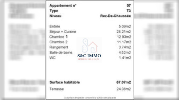 Ma-Cabane - Vente Appartement Valras-Plage (), 67 m²