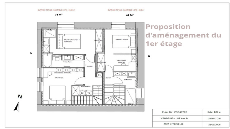 Ma-Cabane - Vente Appartement Vandeins, 44 m²