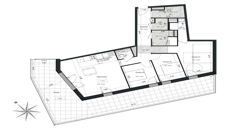 Ma-Cabane - Vente Appartement Vannes, 90 m²