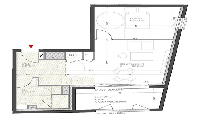 Ma-Cabane - Vente Appartement VANNES, 44 m²