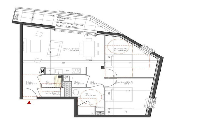 Ma-Cabane - Vente Appartement VANNES, 62 m²