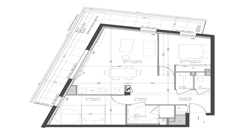 Ma-Cabane - Vente Appartement VANNES, 65 m²