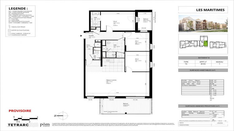 Ma-Cabane - Vente Appartement Vannes, 126 m²