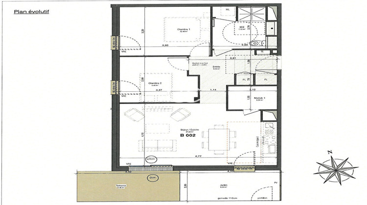 Ma-Cabane - Vente Appartement VANNES, 67 m²