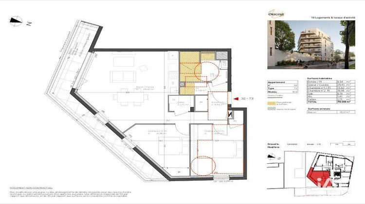 Ma-Cabane - Vente Appartement Vannes, 70 m²