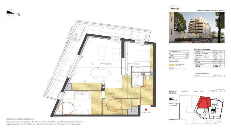 Ma-Cabane - Vente Appartement Vannes, 65 m²