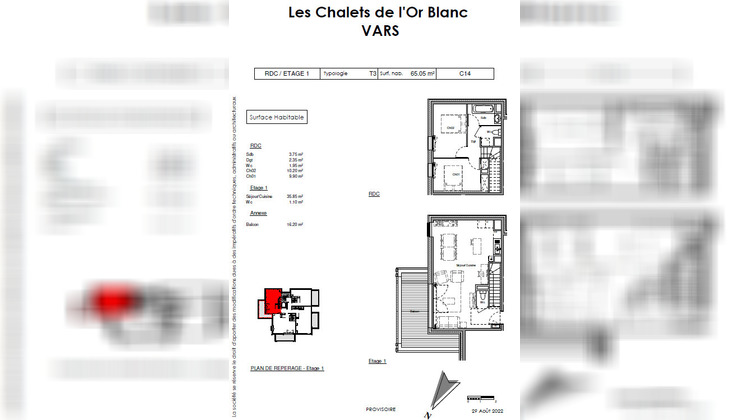 Ma-Cabane - Vente Appartement Vars, 65 m²