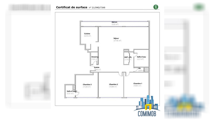 Ma-Cabane - Vente Appartement Vaucresson, 85 m²