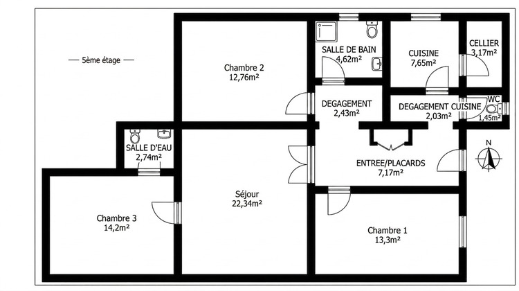 Ma-Cabane - Vente Appartement VAUCRESSON, 94 m²
