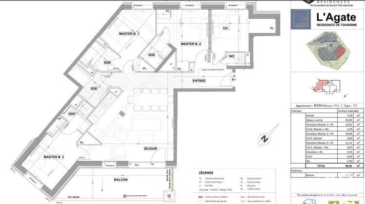 Ma-Cabane - Vente Appartement Vaujany, 97 m²