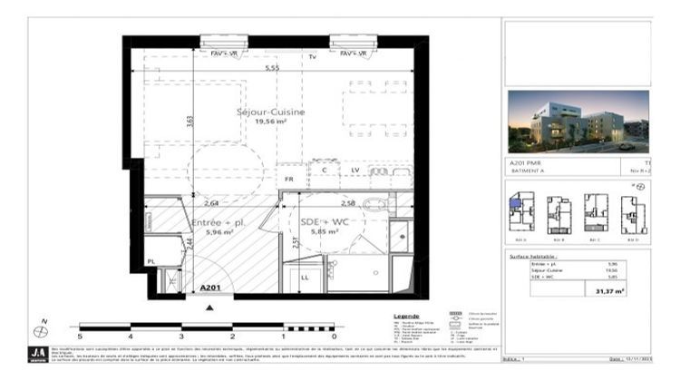 Ma-Cabane - Vente Appartement Vaulx-en-Velin, 31 m²