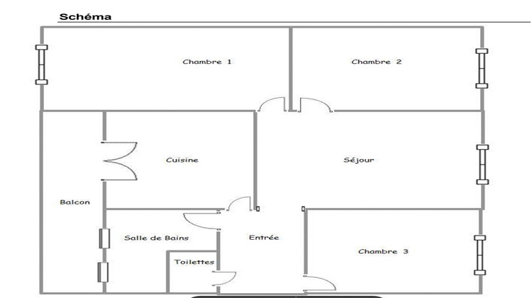 Ma-Cabane - Vente Appartement VAULX-EN-VELIN, 61 m²