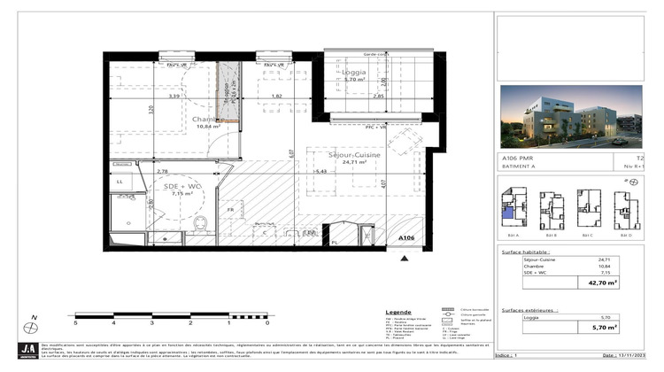 Ma-Cabane - Vente Appartement Vaulx-en-Velin, 42 m²