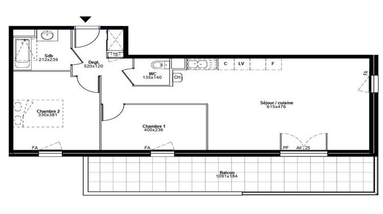 Ma-Cabane - Vente Appartement VAULX-EN-VELIN, 69 m²