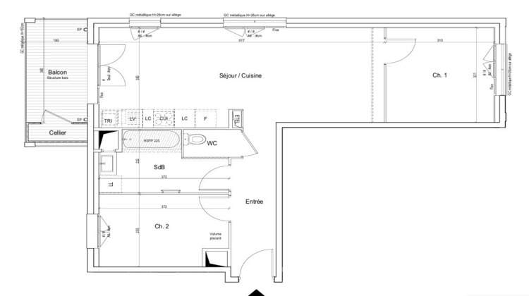 Ma-Cabane - Vente Appartement VAULX-EN-VELIN, 62 m²