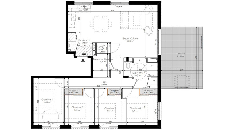 Ma-Cabane - Vente Appartement Vaulx-en-Velin, 96 m²