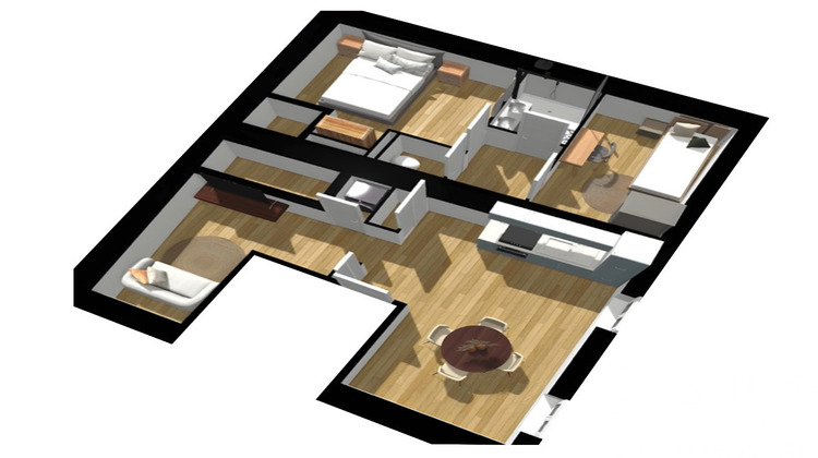 Ma-Cabane - Vente Appartement Vaulx-Milieu, 57 m²