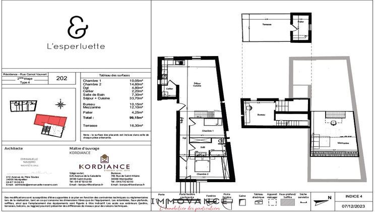 Ma-Cabane - Vente Appartement Vauvert, 101 m²