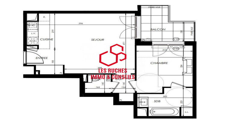 Ma-Cabane - Vente Appartement Vélizy-Villacoublay, 47 m²