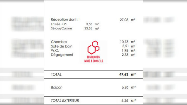 Ma-Cabane - Vente Appartement Vélizy-Villacoublay, 47 m²