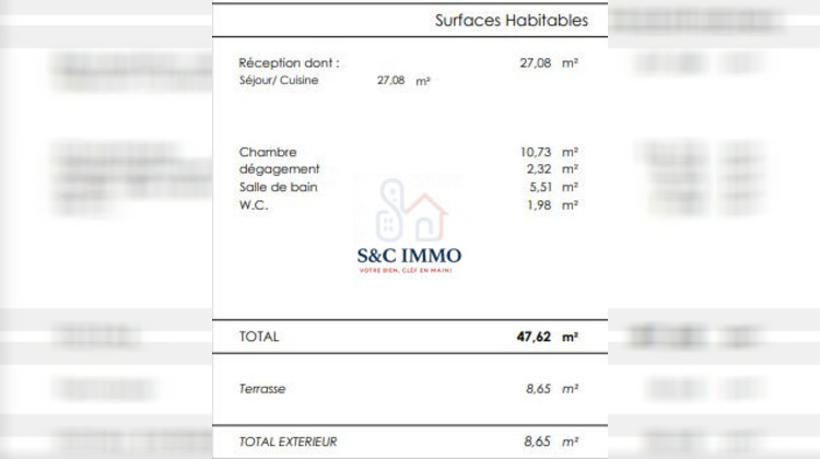 Ma-Cabane - Vente Appartement Vélizy-Villacoublay, 47 m²