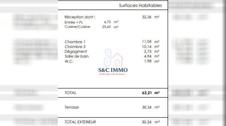 Ma-Cabane - Vente Appartement Vélizy-Villacoublay, 63 m²