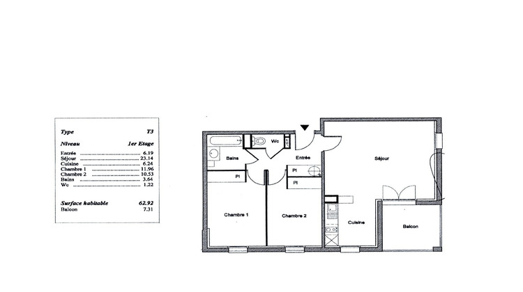 Ma-Cabane - Vente Appartement Vendôme, 62 m²