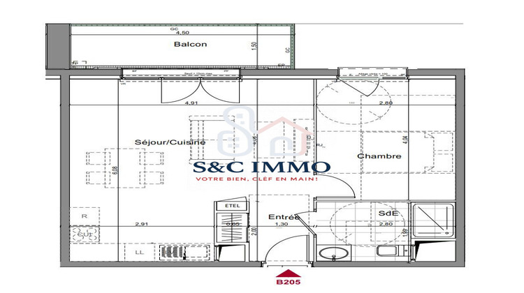 Ma-Cabane - Vente Appartement Venette, 45 m²