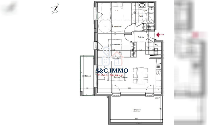 Ma-Cabane - Vente Appartement Venette, 61 m²