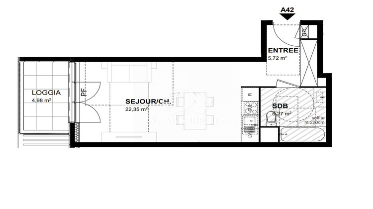 Ma-Cabane - Vente Appartement Vénissieux, 33 m²