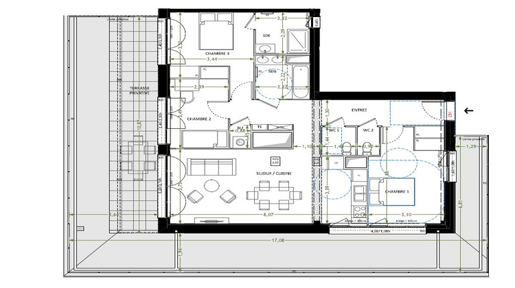 Ma-Cabane - Vente Appartement VENISSIEUX, 90 m²