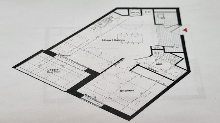Ma-Cabane - Vente Appartement VENISSIEUX, 46 m²