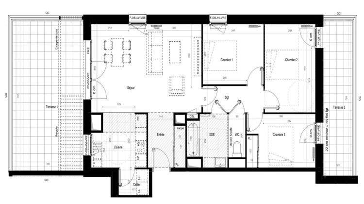 Ma-Cabane - Vente Appartement VERN-SUR-SEICHE, 80 m²