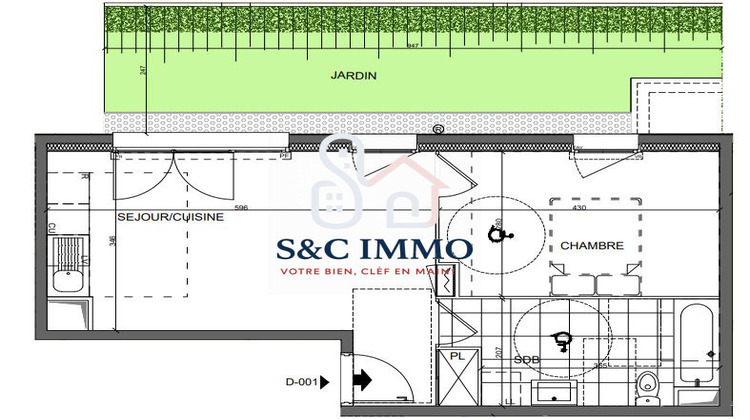 Ma-Cabane - Vente Appartement Vernouillet, 42 m²