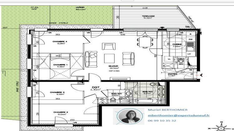 Ma-Cabane - Vente Appartement VERSAILLES, 100 m²