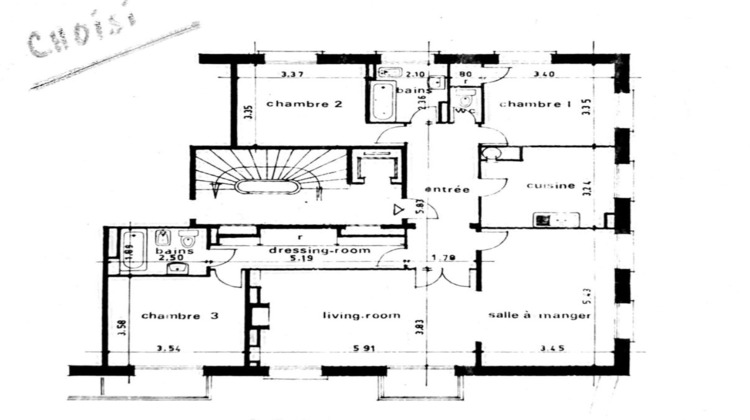 Ma-Cabane - Vente Appartement Versailles, 116 m²