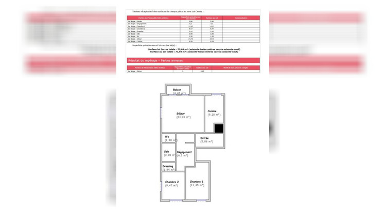 Ma-Cabane - Vente Appartement VERSAILLES, 74 m²
