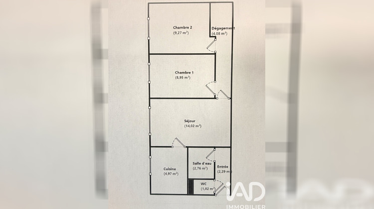 Ma-Cabane - Vente Appartement Versailles, 47 m²