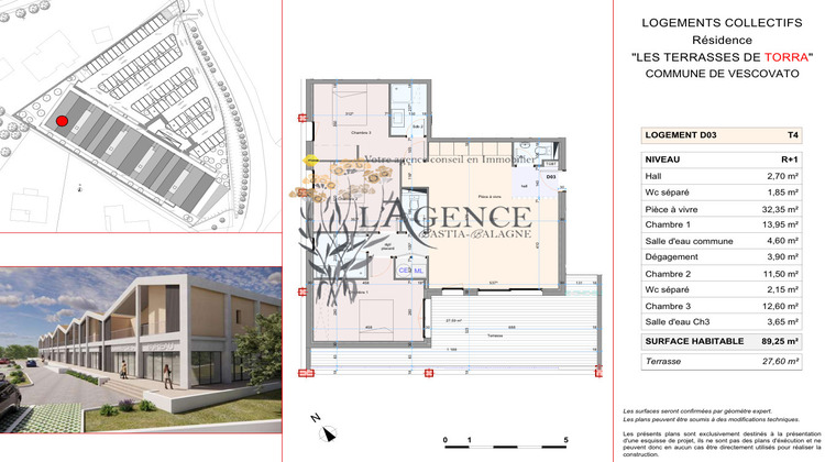 Ma-Cabane - Vente Appartement Vescovato, 89 m²