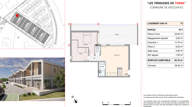 Ma-Cabane - Vente Appartement Vescovato, 51 m²