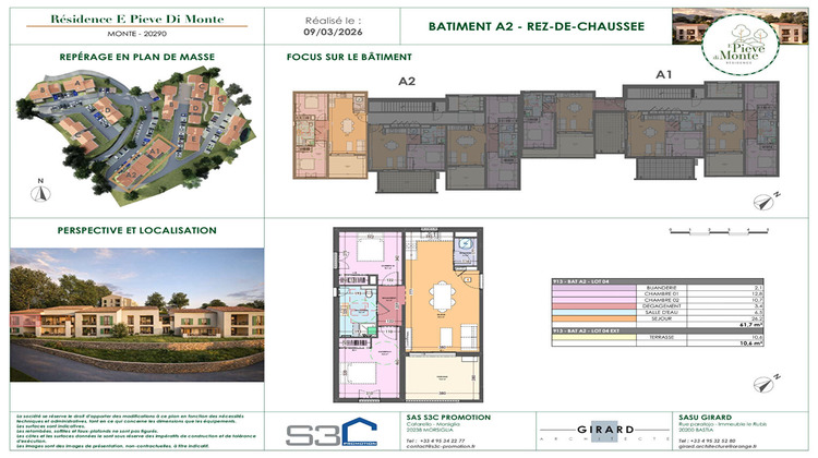 Ma-Cabane - Vente Appartement VESCOVATO, 62 m²