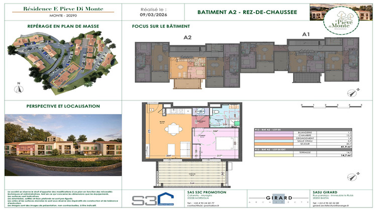 Ma-Cabane - Vente Appartement VESCOVATO, 42 m²